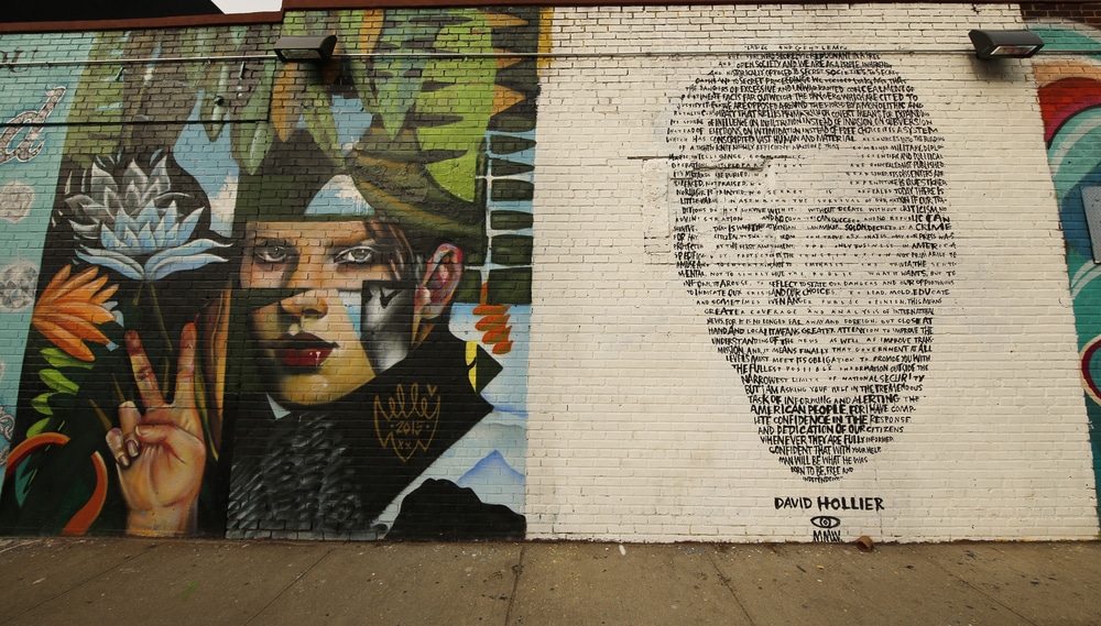 Murale Bushwick Collective na Brooklynie w Nowym Jorku